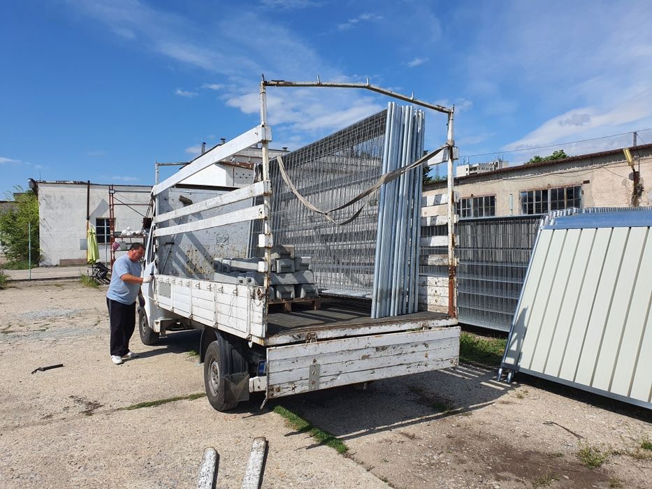 Строителна мобилна ограда