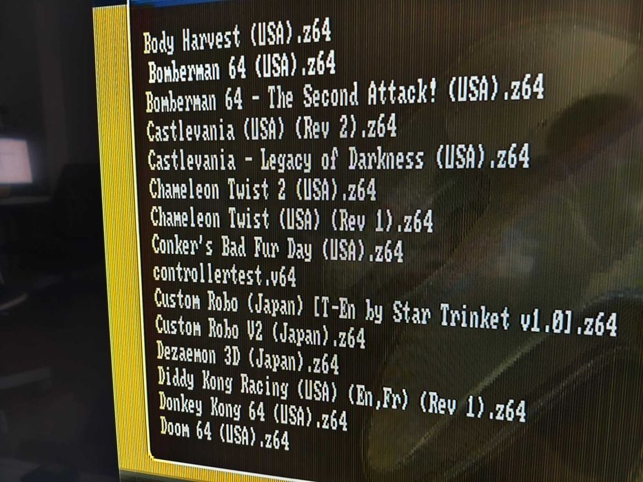 Nintendo 64 + HDMI преходник + Флаш карта с много игри