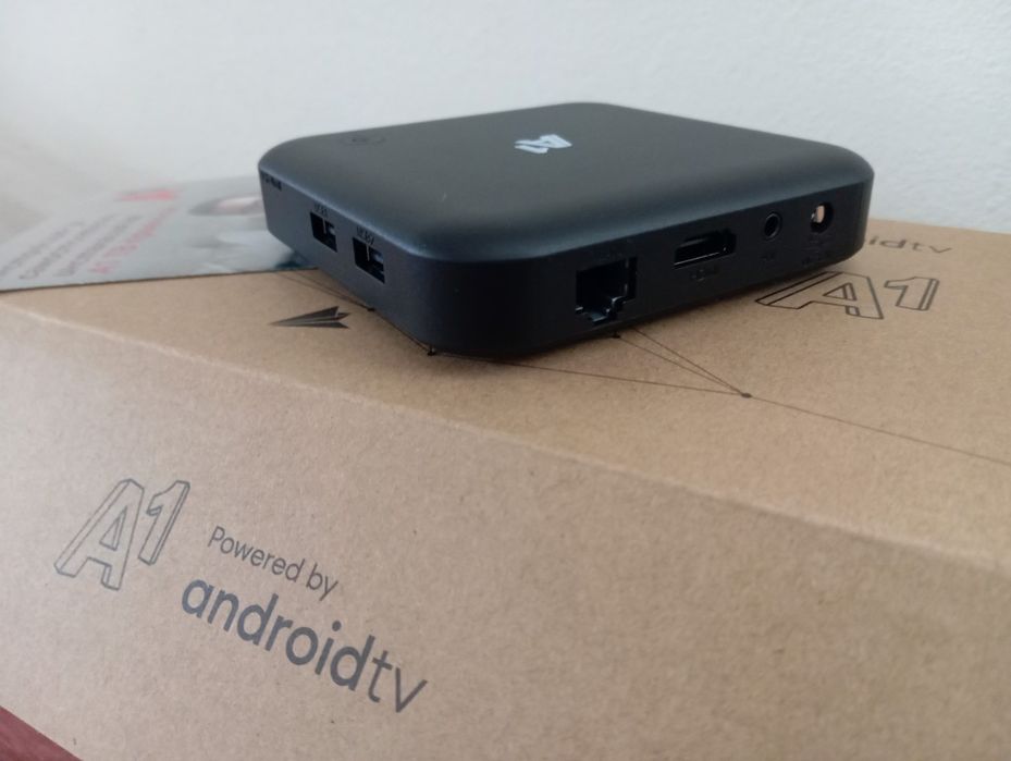 Android TV box A1, нов, в кутия