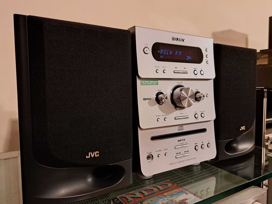 Sistem audio  Sony CMT-GPX7 + Boxe JVC