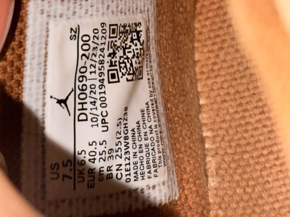 Nike Air Jordan 6 Retro Travis Scott British Khaki