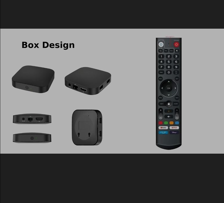 Смарт ТВ приставка Q8 Android TV 4/32 ГБ