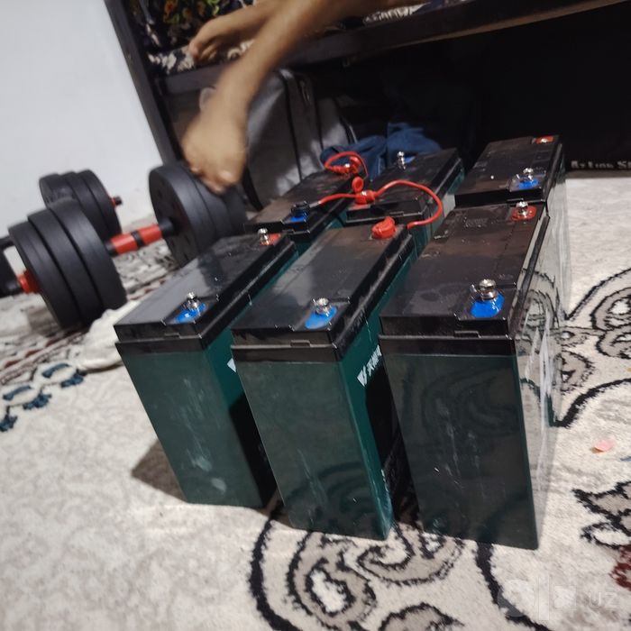 6×12v ga 20ah akumulyator holati yangidek