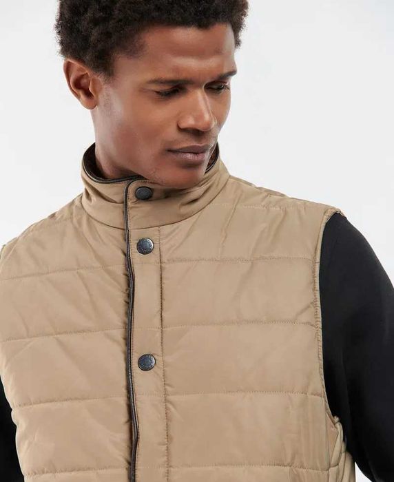 Barbour Mens Farnham Quilted Gilet - страхотен мъжки елек  р-р S