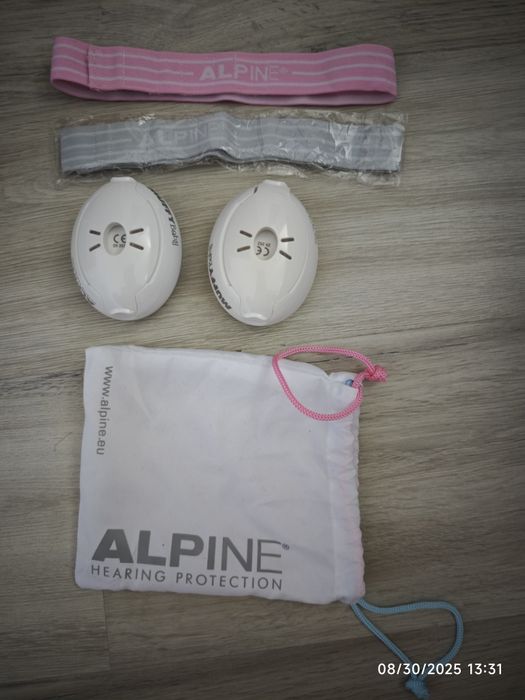 Căști protecție fonica bebeluși ALPINE Muffy - Made in Netherlands