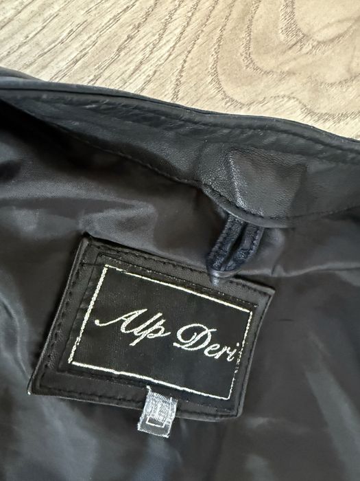 Vesta Piele Naturala ALP DERI Negru Barbari | Marime L