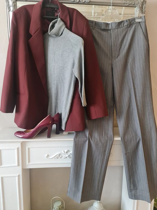 Сет,НОВИ, ZARA сако, панталон, поло, обувки