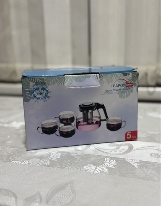 Стеклянный чайник