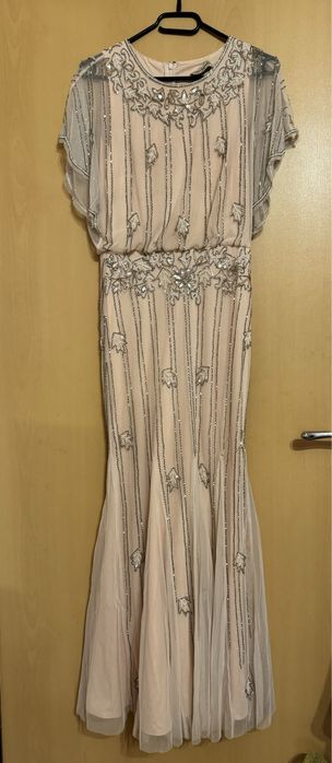 Rochie lunga eleganta Lace & Beads marime XS