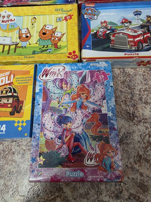 Продаю  детские  пазлы