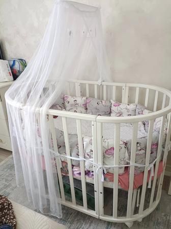 Кроватка круглая детская