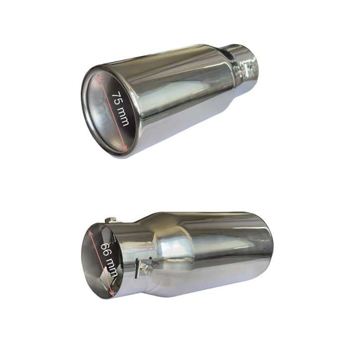 Накрайник ауспух 667 входа-66мм изхода-75мм