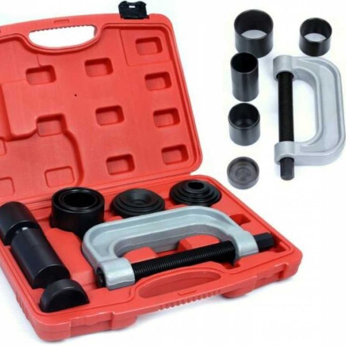 Комплект скоба и втулки за монтаж и демонтаж на лагери и шарнири 9 ч