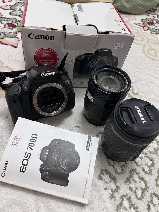 Фотоапарат Canon 700D в аренду
