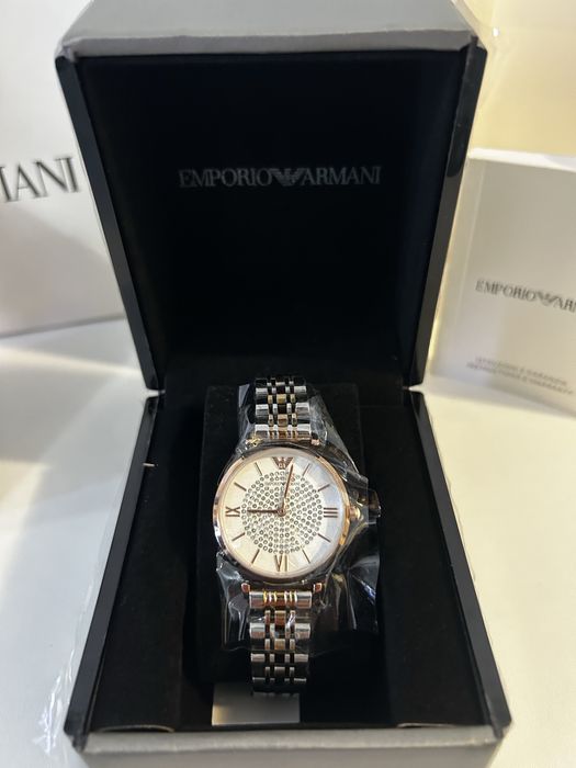 Ceas damă Emporio Armani metalic elegant model premium