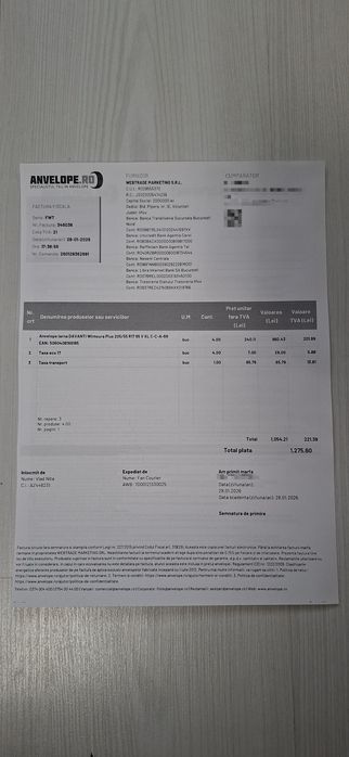 Vând cauciucuri R17 de buget