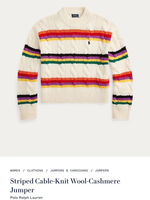 Пуловер Polo Ralph Lauren ОРИГИНАЛ Кашмир и вълна