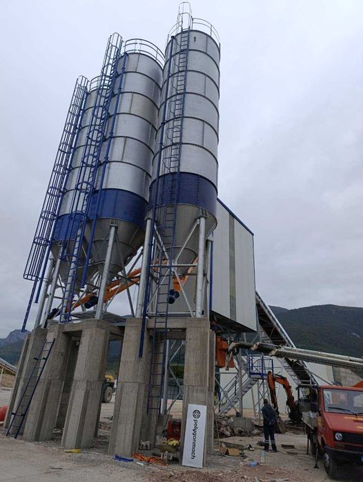 BSU-120 statsionar beton zavodi (Turkiya) – soatiga 120 m³