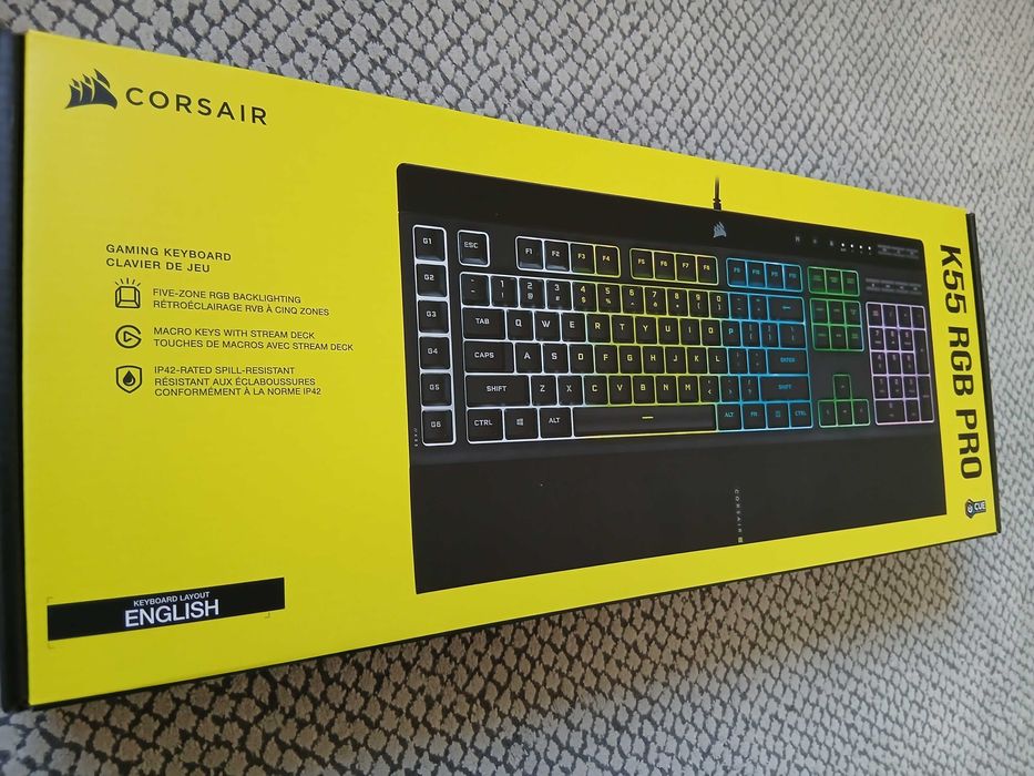 Corsair K55 RGB PRO Keyboard - Клавиатура - Gaming