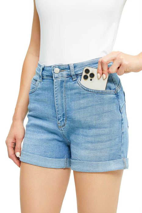 Pantaloni scurți Realize, talie înaltă, push‑up, skinny fit