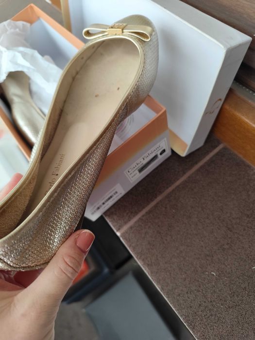 Дамски обувки ЕСТЕСТВЕНА КОЖА Карло Фабиани