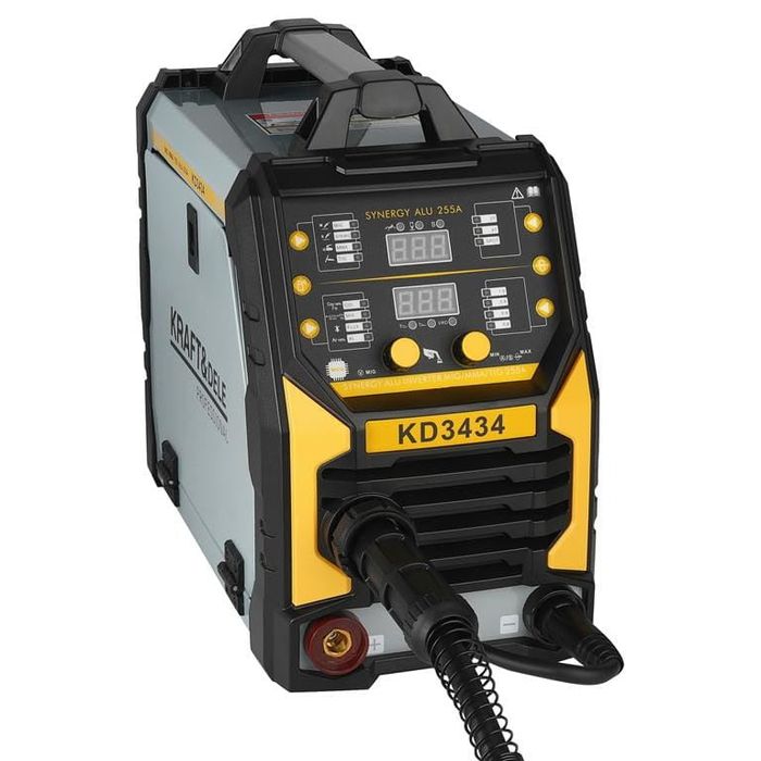 Aparat de sudura 255A MIG/FLUX/MMA/LIFT TIG/ALU , Kraft&Dele KD3434