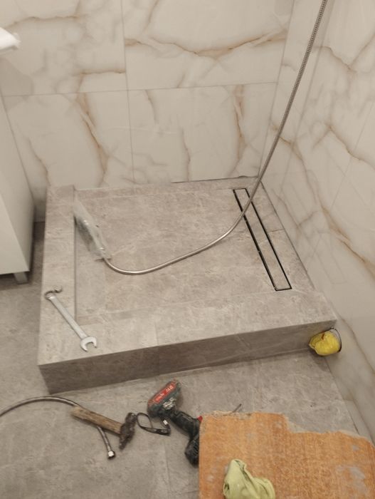 Укладка кафеля, керамогранит, ламинат