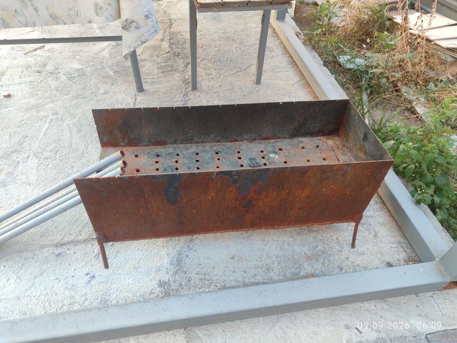 Продам мангал + газовую горелку