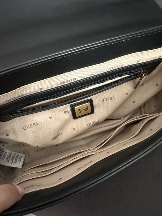 чанта Guess Katey и Чисто нови чанти естествен велур