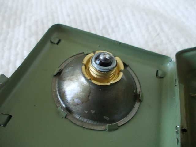 Старинно железничарско фенерче 4 цвята