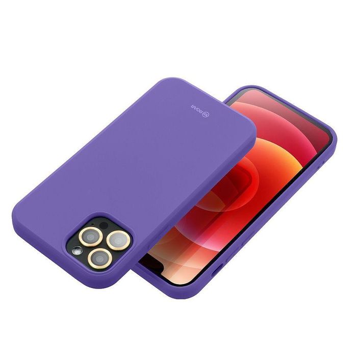 Roar case colorful jelly for xiaomi redmi 14c purple