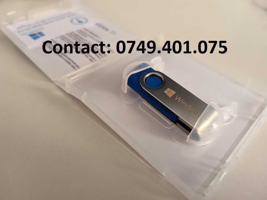Licențã Windows 7, 8, 10, 11 Pro sau Office + STICK-uri USB noi nouțe!