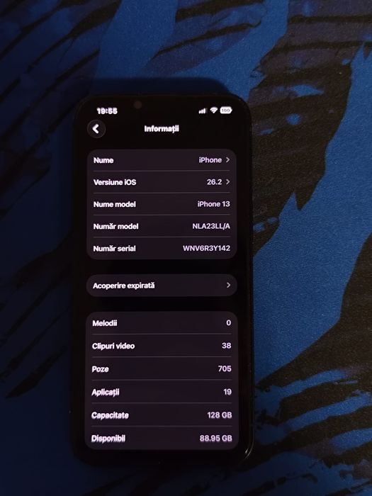 Iphone 13 , 128 gb , sănătate baterie 89%