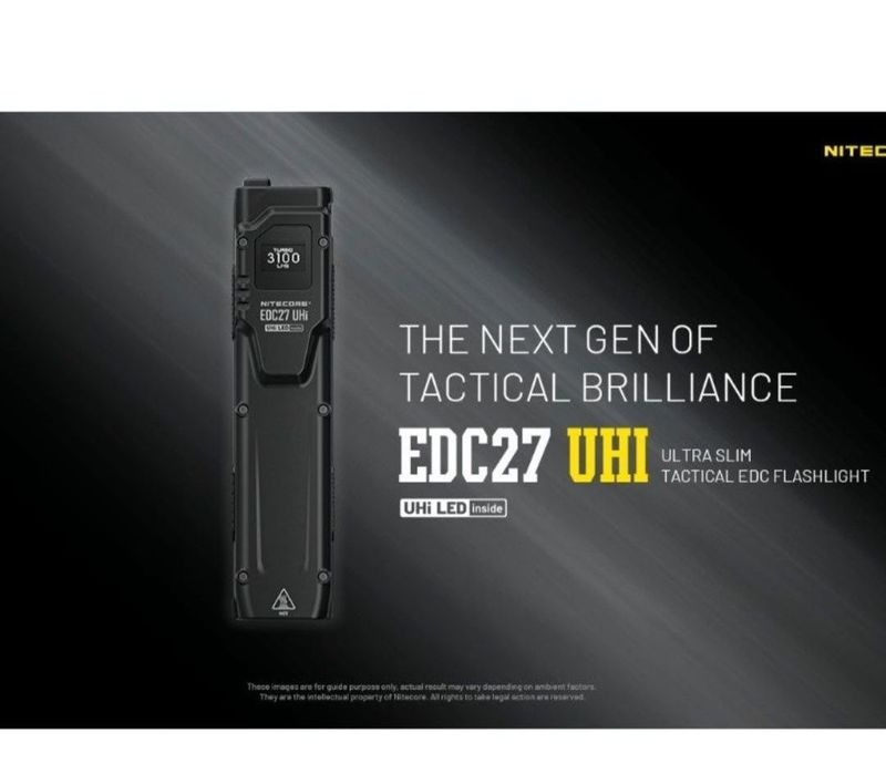Lanterna Nitecore edc 27 UHI