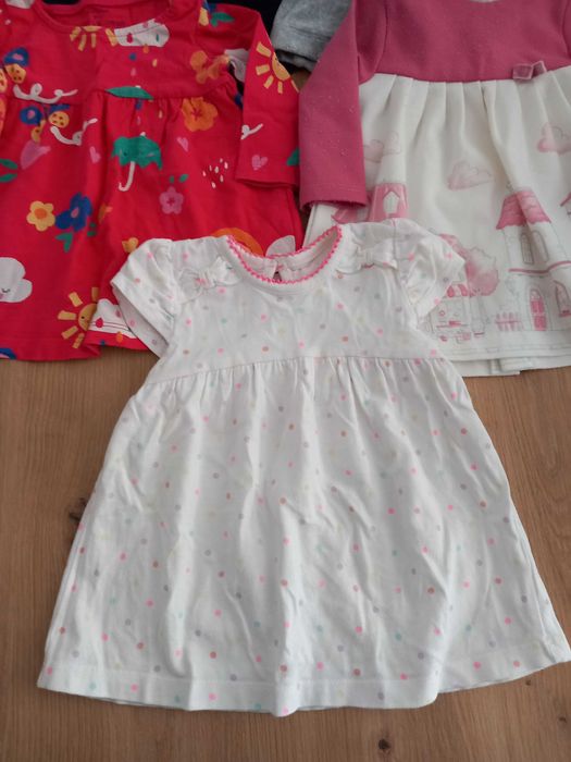 Маркови  роклички за момиченце 0-3м. + ПОДАРЪК