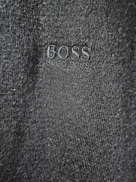 Pulover Hugo Boss Dama femeie lana merino L Bleumarin Dark