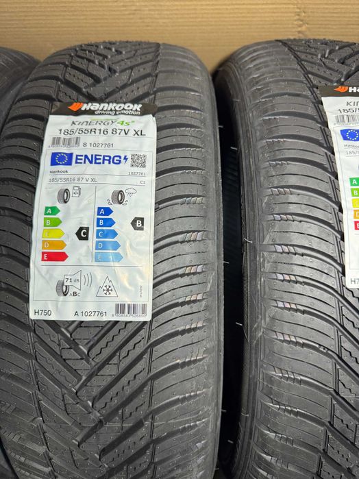 Нови всесезонни гуми -  Hankook H750 Kinergy 4S2 с размер 185/55/R16