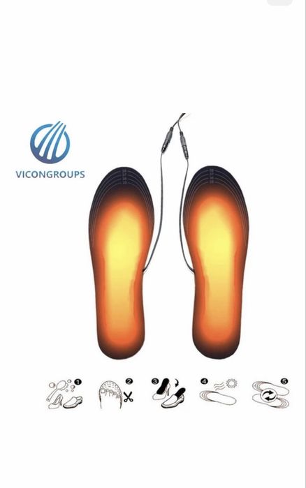 Стельки с подогревом для обуви