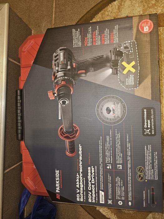 Bormasina cu percutie Parkside Performance 150 Nm