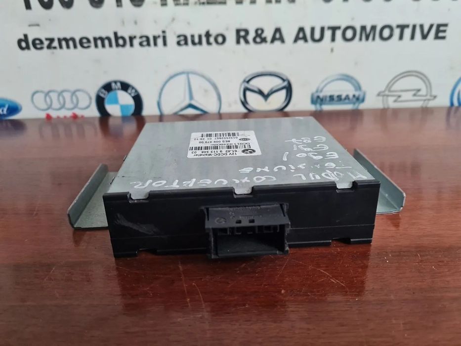Modul Convertor Convertizor Tensiune Bmw E90 E91 E87 E81 E82 E60 Cod  Dezmembrez Bmw - Dezmembrari