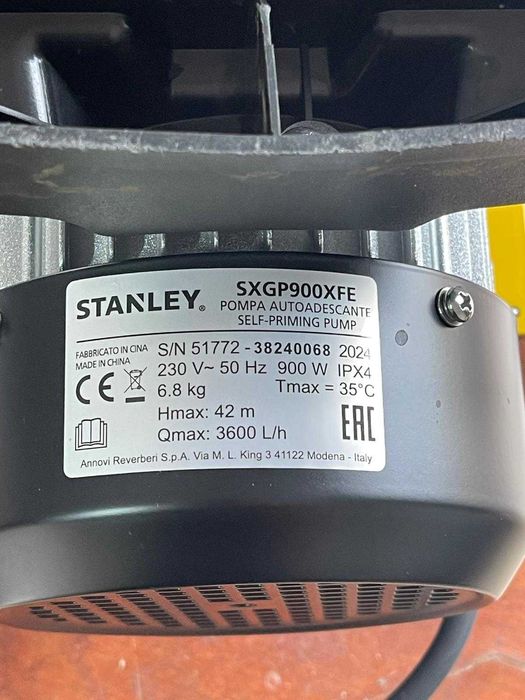 Pompa apa potabila Stanley 900W 3600 l/h - SXGP900XFE