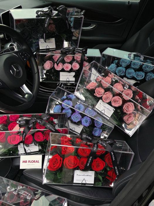 Волшебная роза в стеклянном куполе