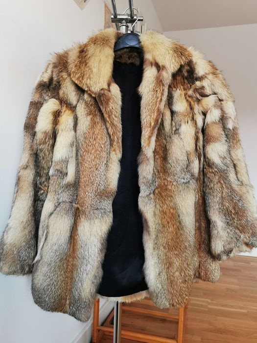 Haină blană naturala iepure