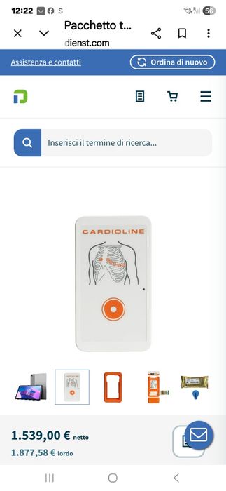 CARDIOLINE kit aparate pentru cardiologie