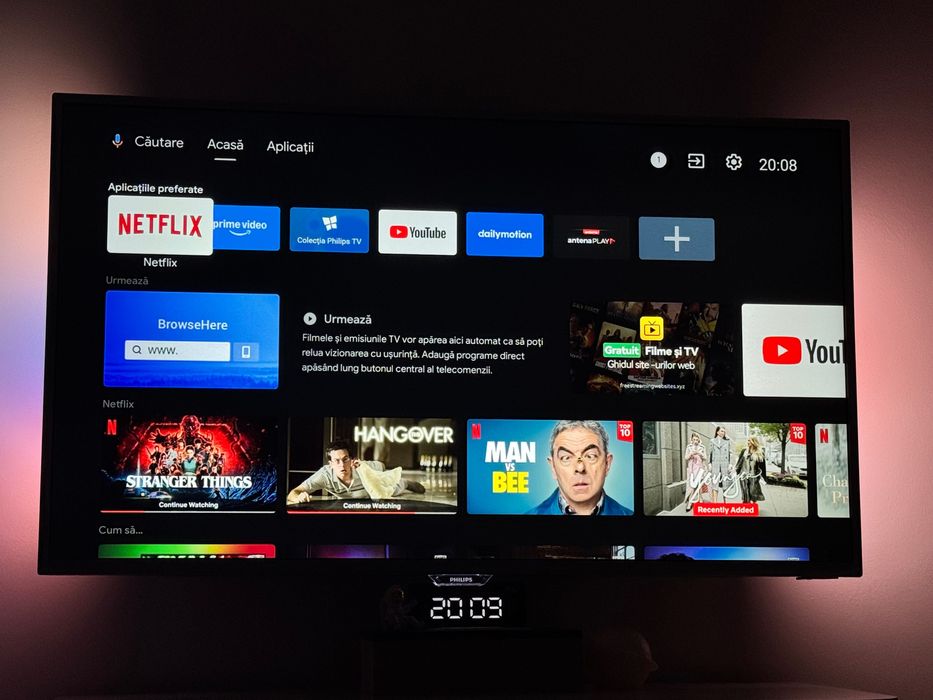 Televizor LED Smart Android Philips 108cm