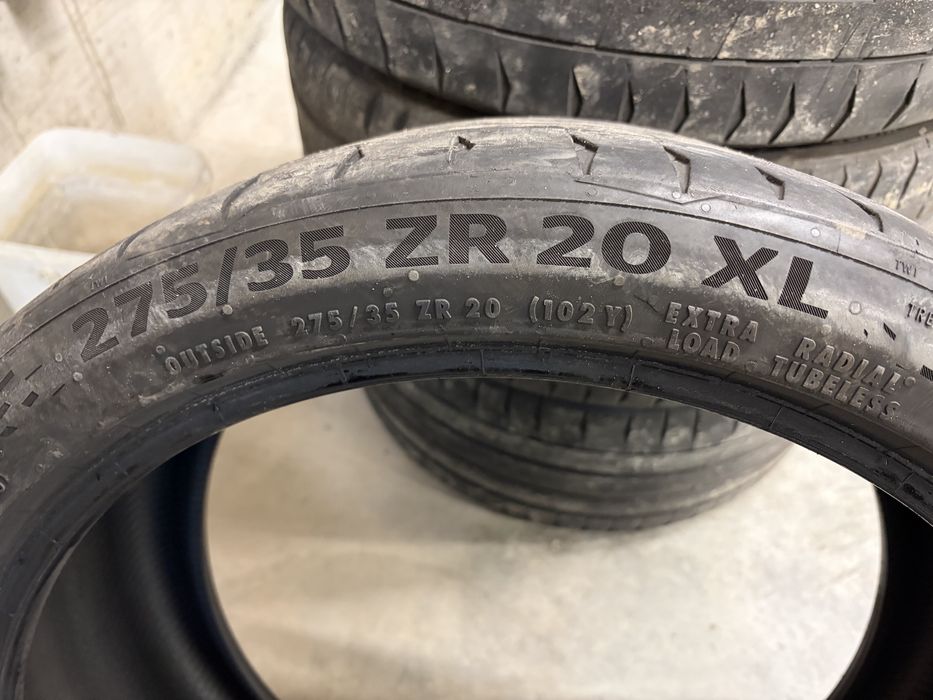 Continental SportContact 7 275/35/20 XL DOT 23