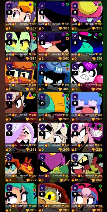 Аккаунт Brawl Stars