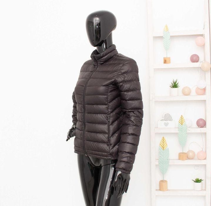 CUBUS дамско яке тънка пухенка черна midlayer пълнеж пух пера XS
