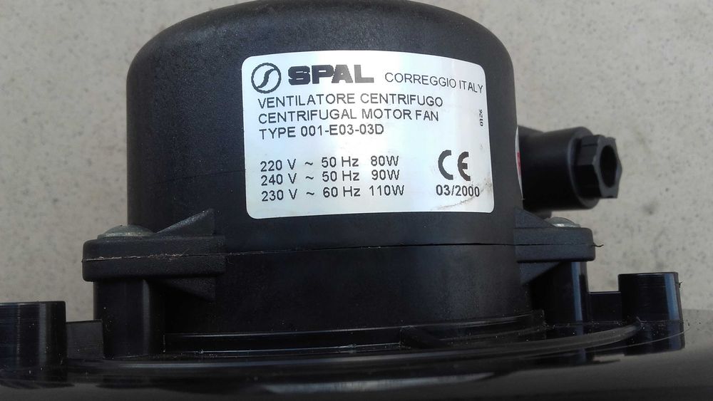 Ventilator centrifugal 220V,SPAL