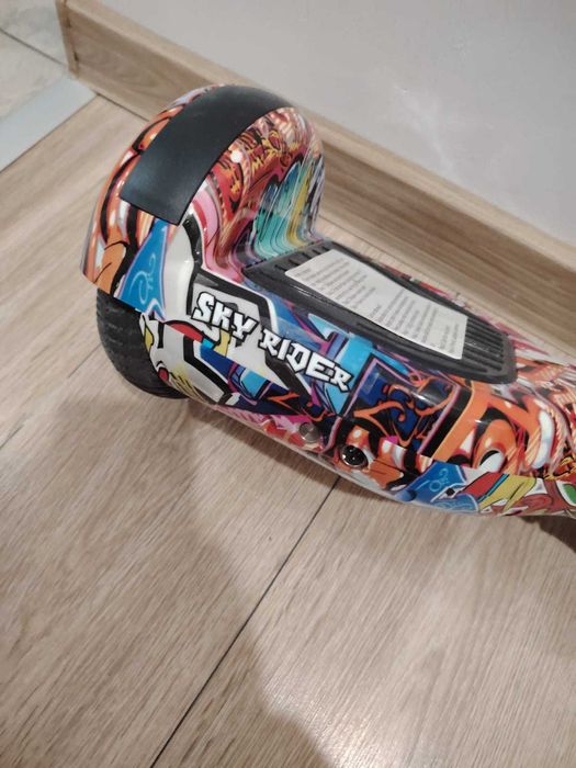 Hoverboard MYRIA Sky Rider MY7037YG, 6.5 inch, graffiti